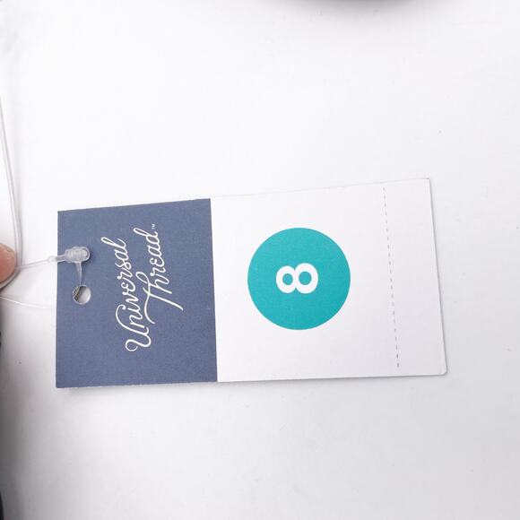 Universal Thread Women's Aura Two Band Slide Sandals Black Size 8 - Picture 6 of 6